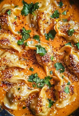One Pan Baked Dumplings