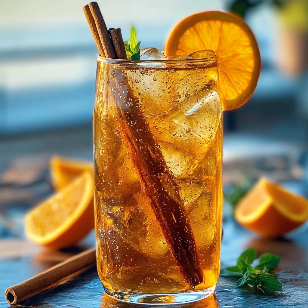 Orange Cinnamon Iced Tea
