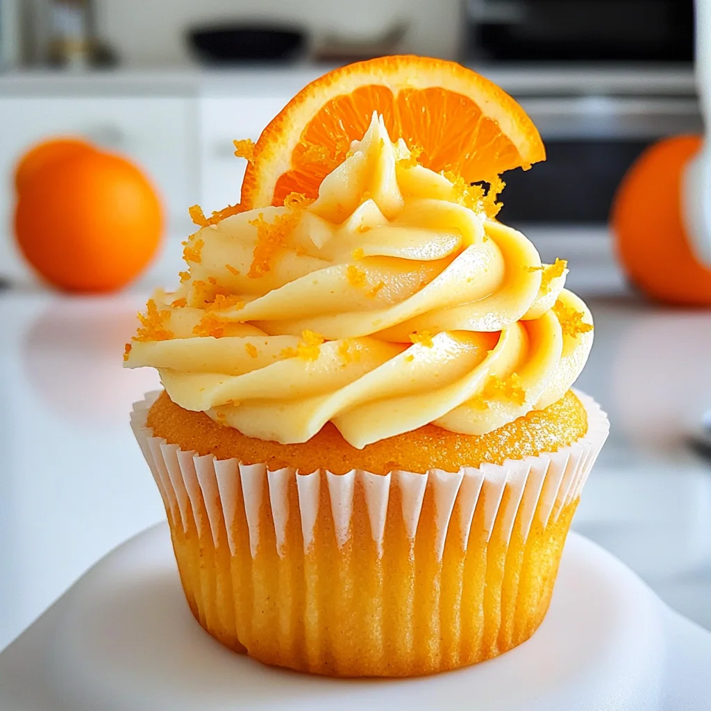 Orange Cupcakes