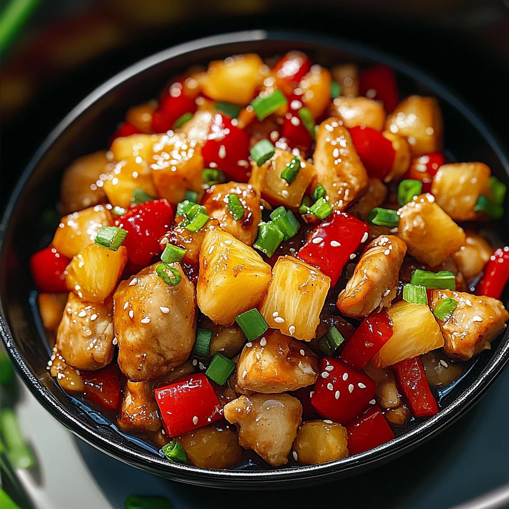 Pineapple Chicken Stir-Fry
