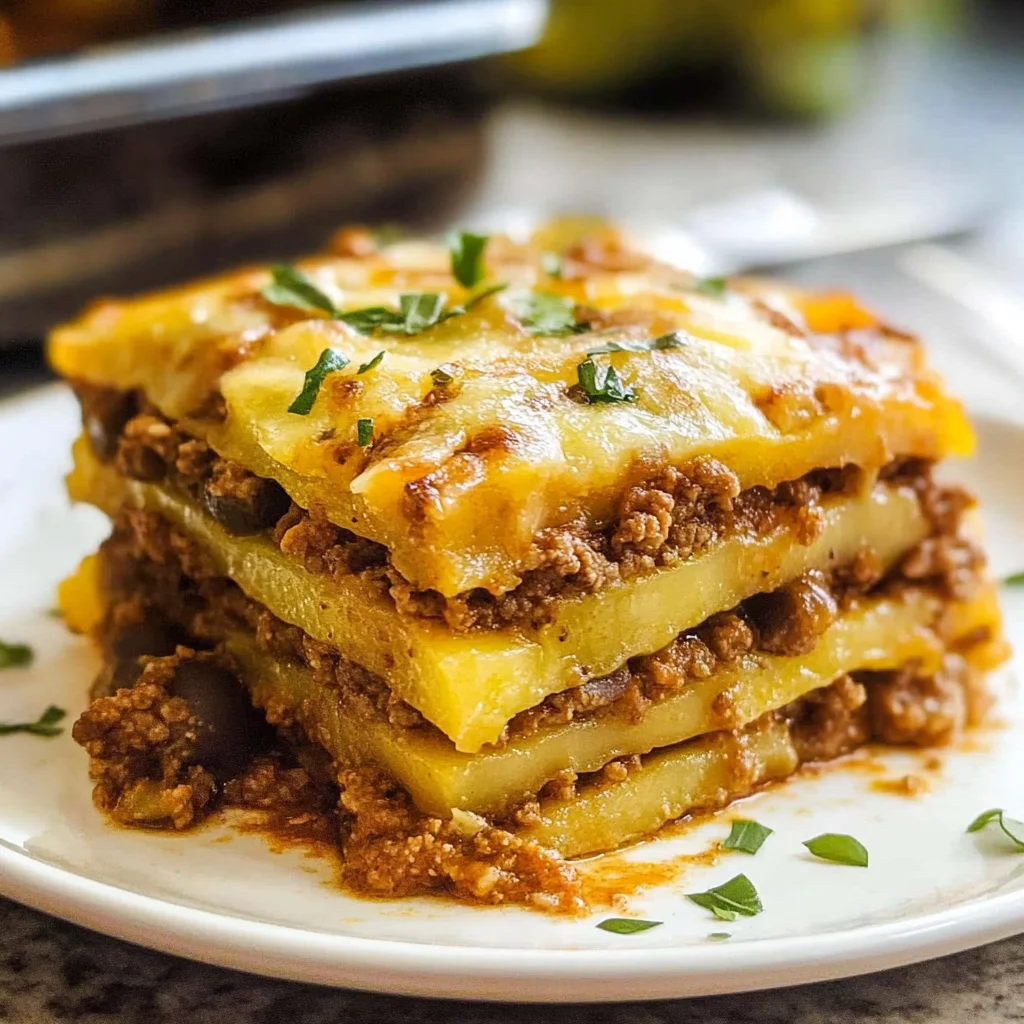 Plantain Lasagna (Pastelon)