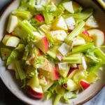 Simple Celery Apple Salad With Lemon Dressing Recipe