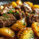 Slow Cooker Garlic Butter Beef
