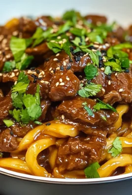 Slow Cooker Korean Beef Noodles Recipe