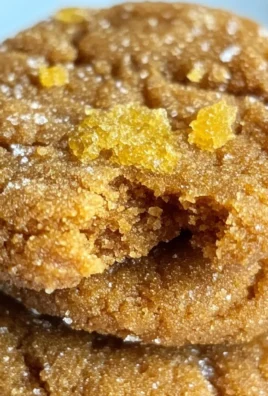 Spicy Orange Ginger Cookies