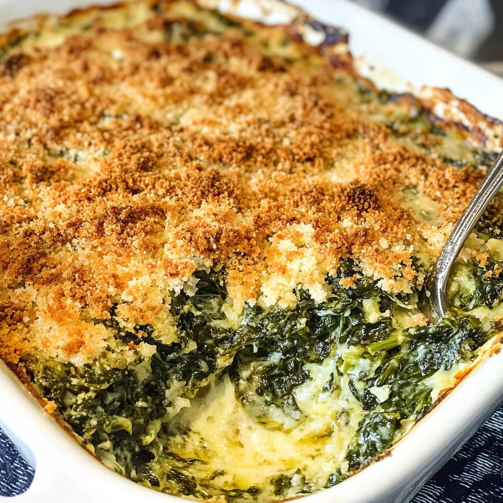 Spinach Rockefeller Casserole