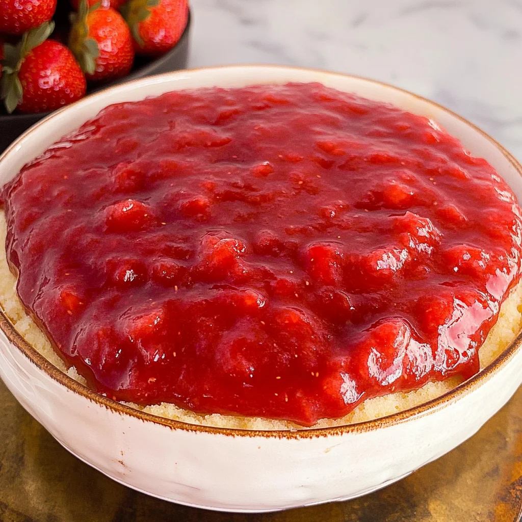 Strawberry Cake Filling