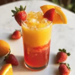 Strawberry Orange Mango Mocktail
