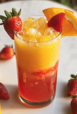 Strawberry Orange Mango Mocktail