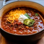 Texas No Beans Chili