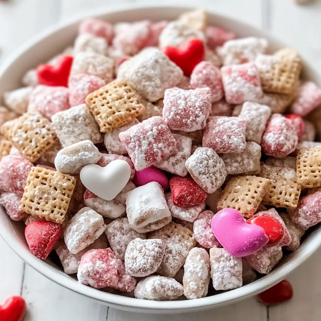 Valentine’s Day Muddy Buddies