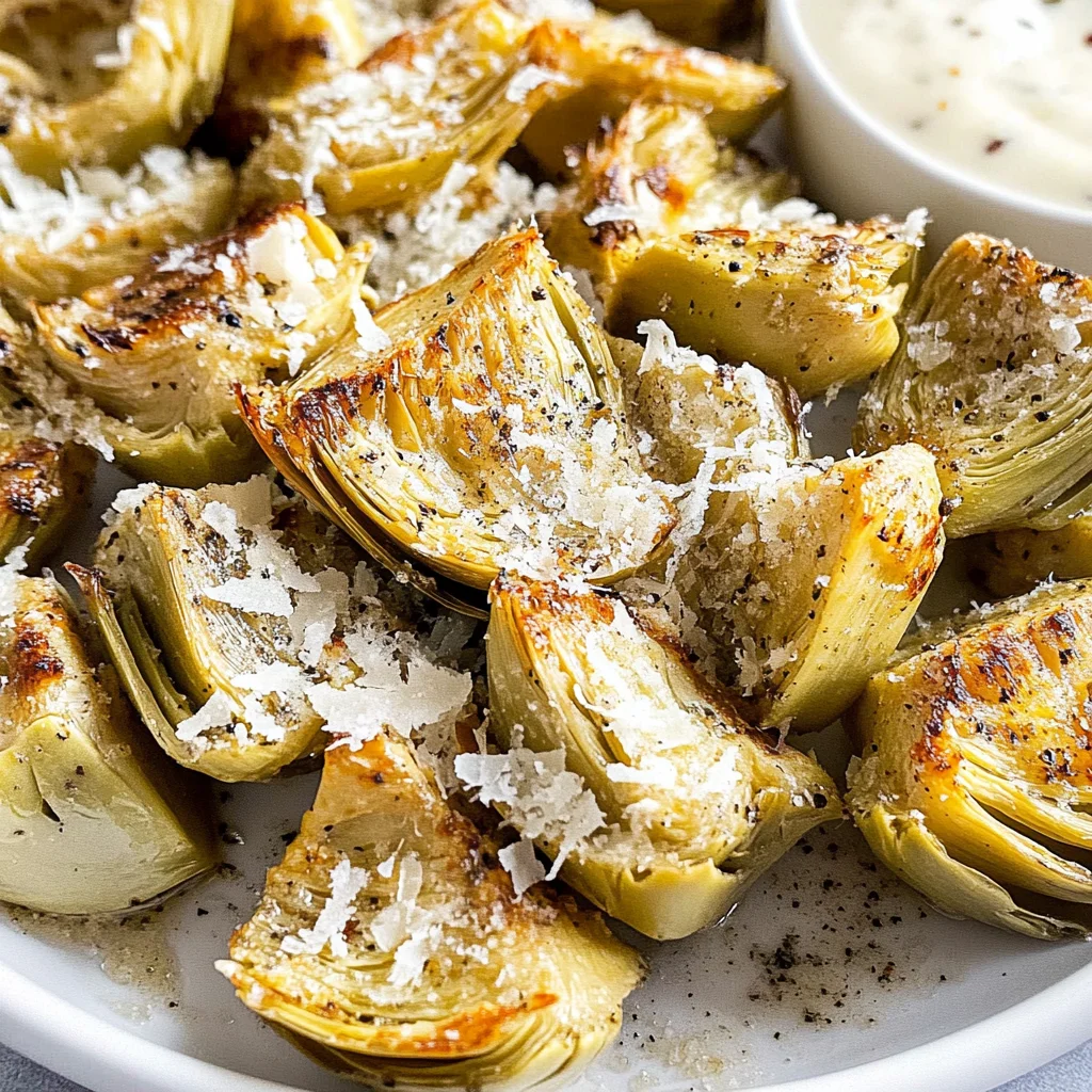 Air Fryer Artichoke Hearts
