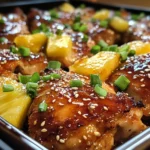 Baked Teriyaki Chicken with Pineapple