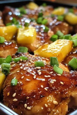 Baked Teriyaki Chicken with Pineapple