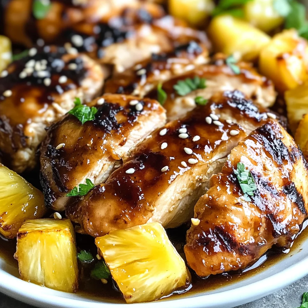 Best Brown Sugar Pineapple Chicken
