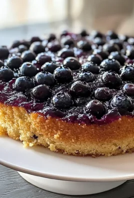 Best Homemade Blueberry Upside Down Cake
