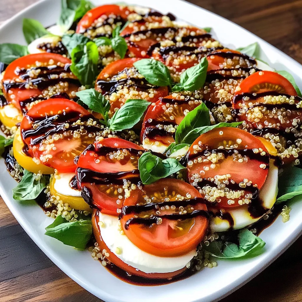 Caprese Quinoa Salad
