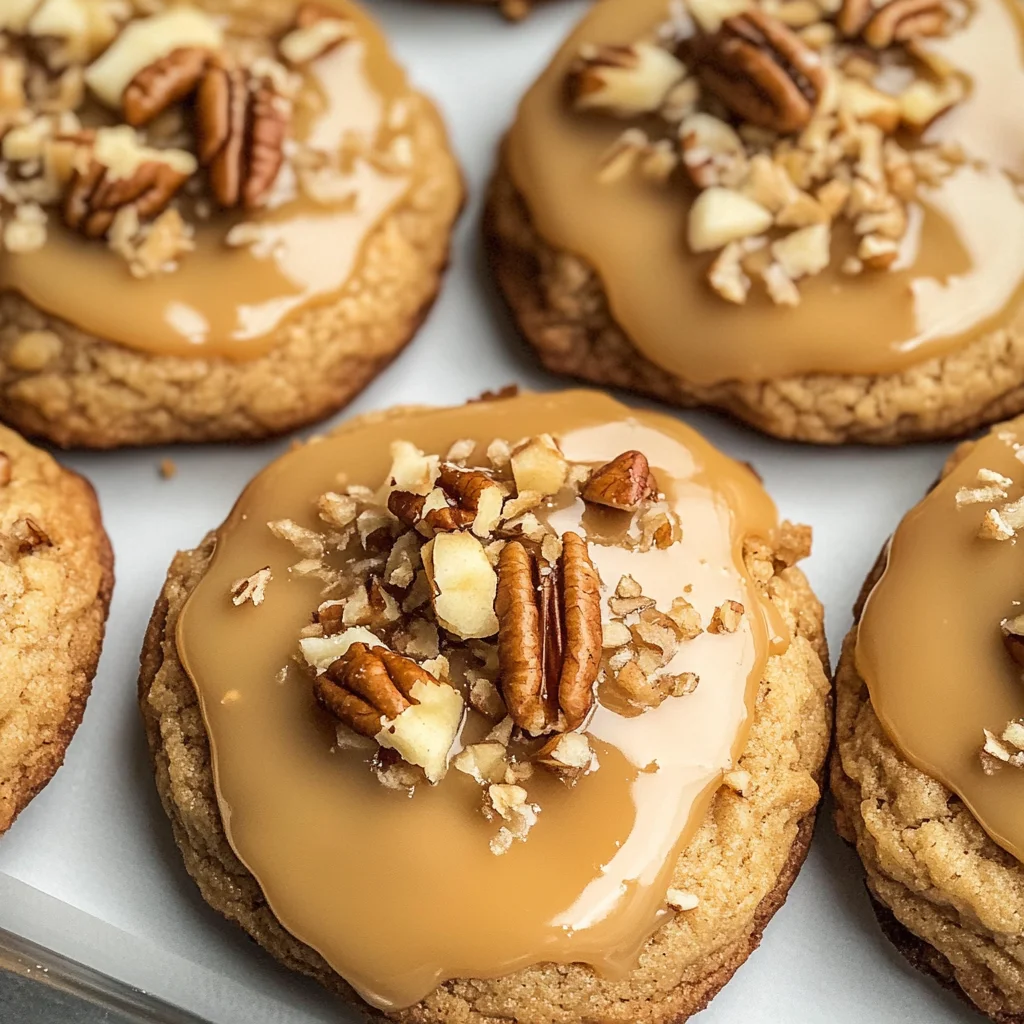 Caramel Apple Cookies