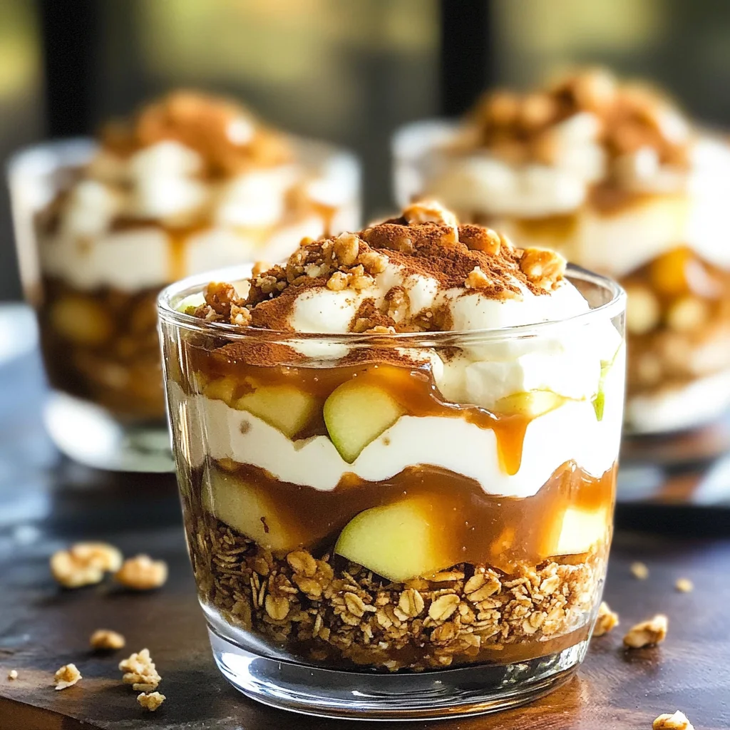 Caramel Apple Trifles