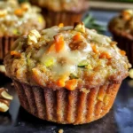 Carrot Cake Zucchini Muffins – Moist, Spiced & Packed with Veggies!