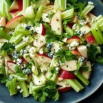 Celery Salad With Apples and Blue Cheese