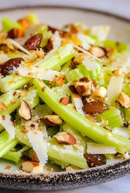 Celery Salad with Parmesan and Toasted Hazelnuts