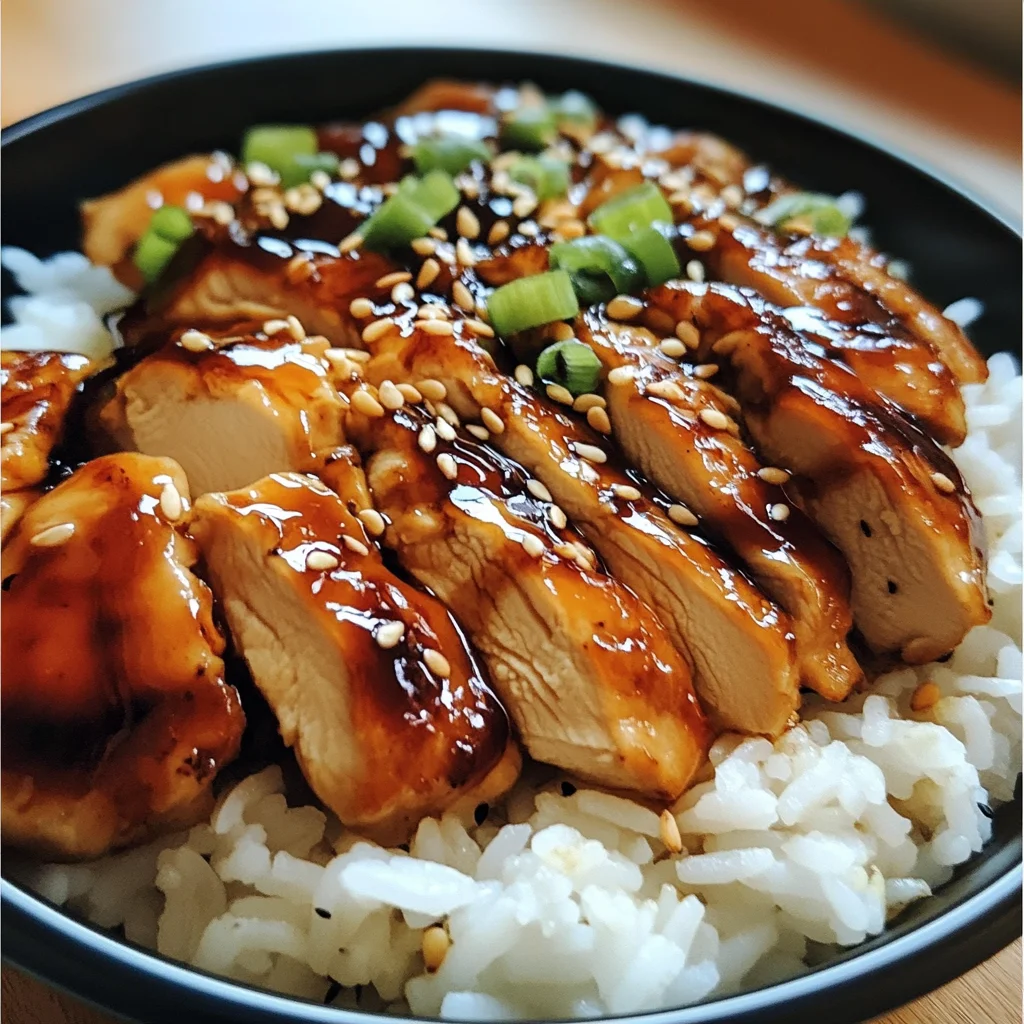 Chicken Teriyaki and Rice