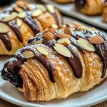 Chocolate Almond Croissants