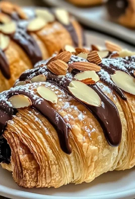 Chocolate Almond Croissants