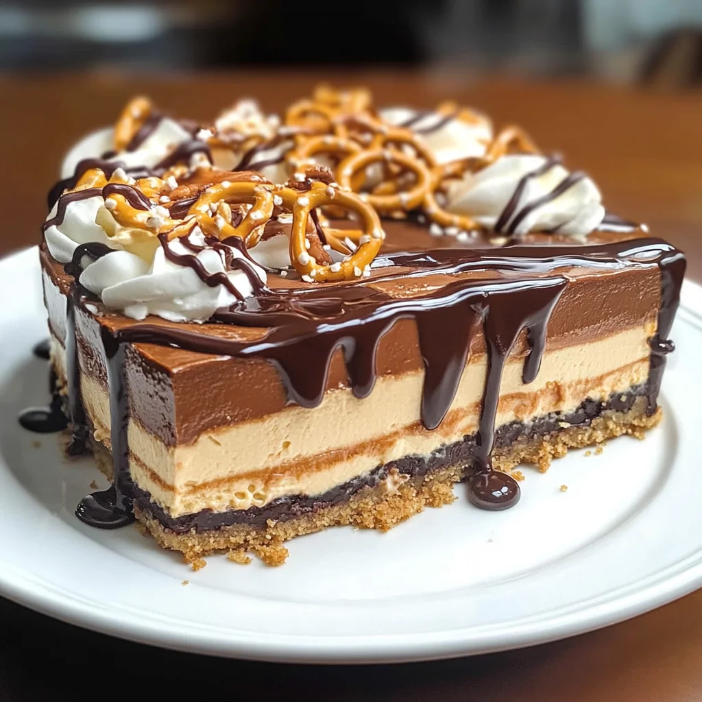 Chocolate Peanut Butter Layer Dessert