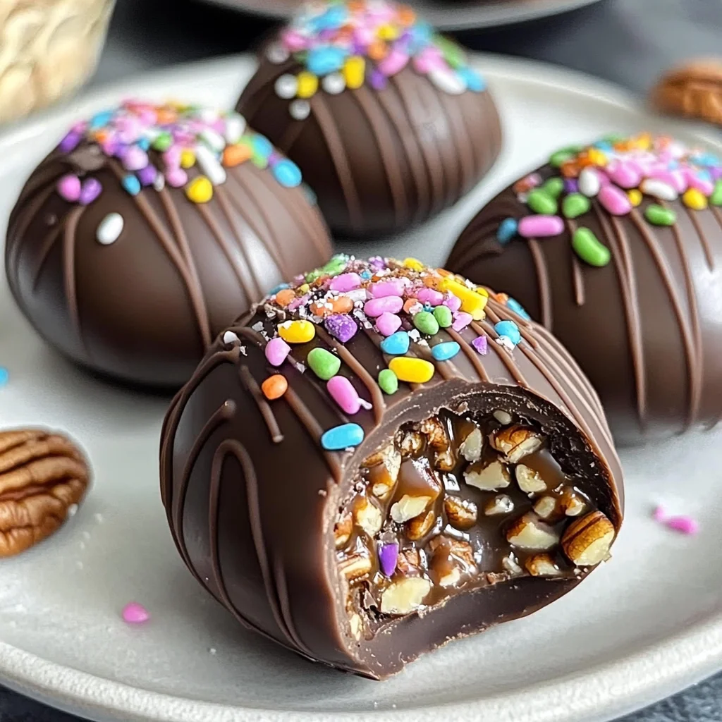 Chocolate Turtle Easter Eggs