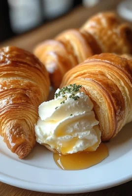 Decadent Croissants with Whipped Ricotta and Caramelized Honey