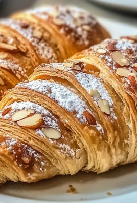 Delicious Almond Croissant Recipe with Sweet Almond Filling