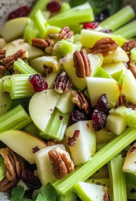 Delicious Harvest Celery Salad with Sweet Glazed Pecans