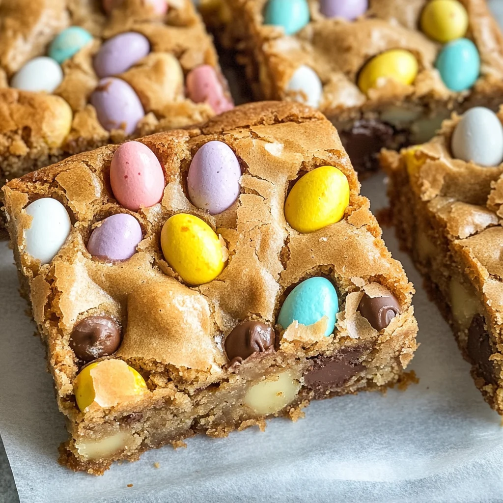 Easter Cadbury Mini Egg Blondies