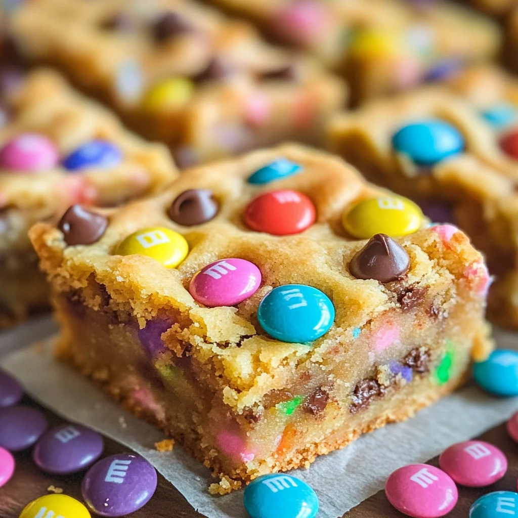 Easter Cake Mix Cookie Bars