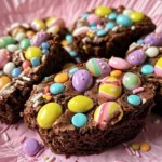 Easter Egg Brownies