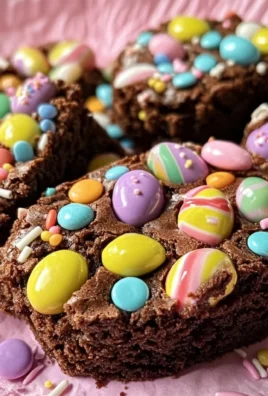 Easter Egg Brownies