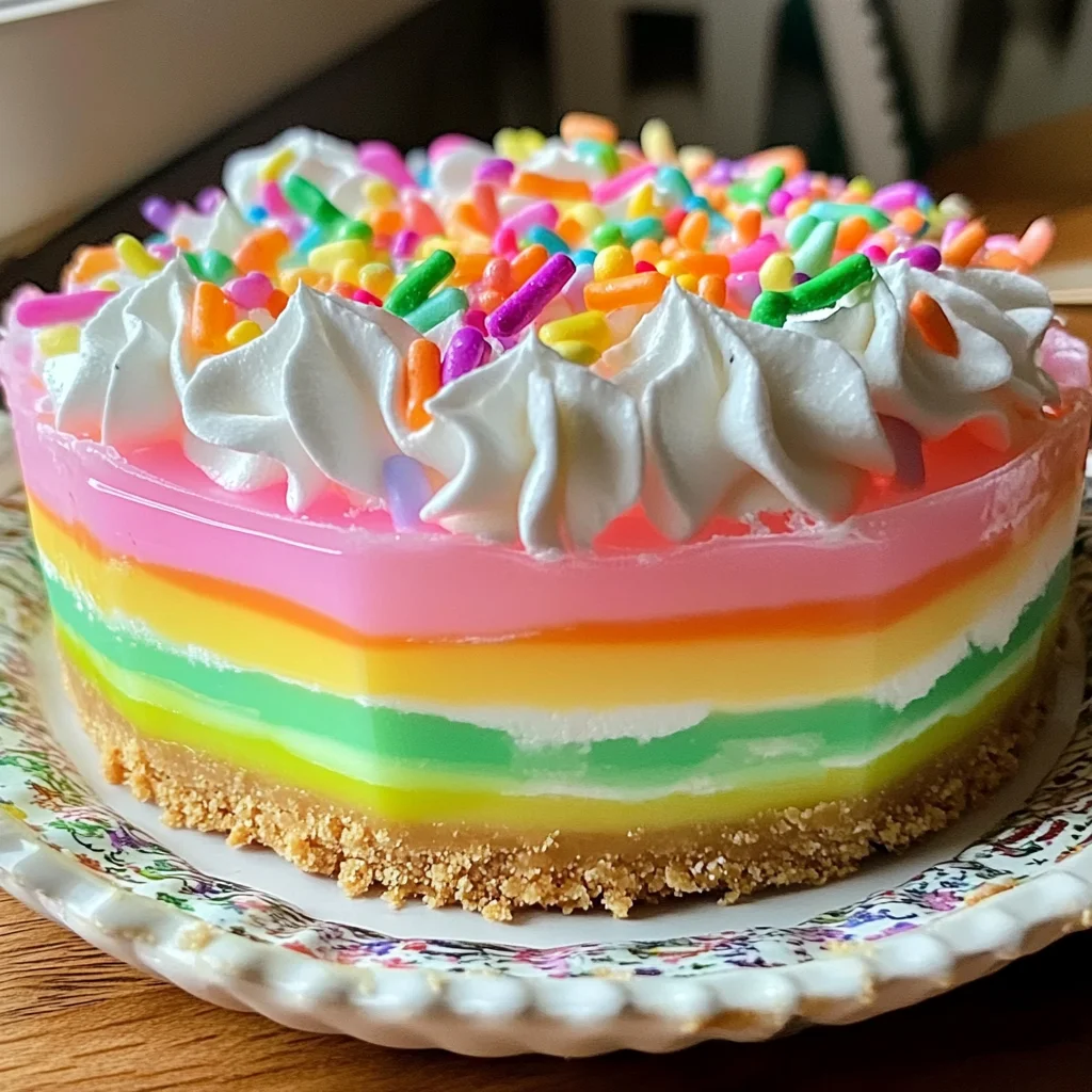 Easter No Bake Jello Pie