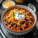 Easy Homemade Chili