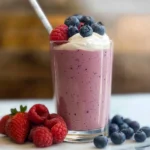 Frozen Mixed Berry Smoothie