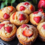 Homemade Strawberry Muffins