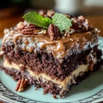 Irresistible German Chocolate Poke Cake Decadent Easy Recipe