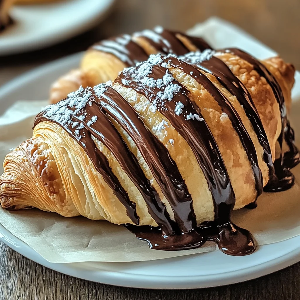 Irresistibly Flaky Chocolate Croissants for a Sweet Treat