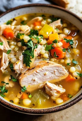Leftover Turkey Soup