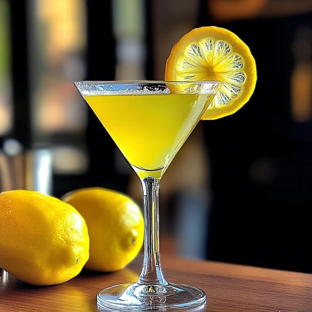 Limoncello Martini