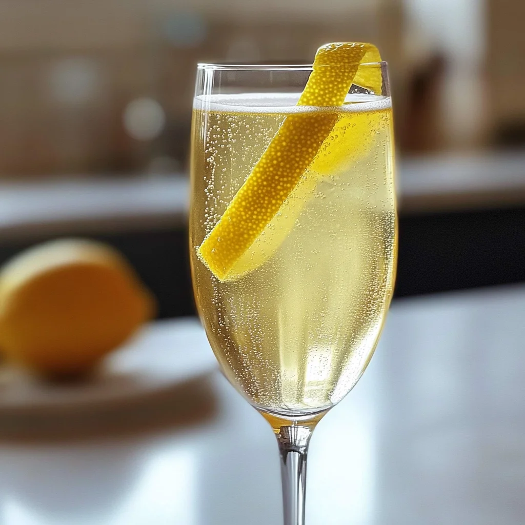 Limoncello Prosecco mocktail Recipe