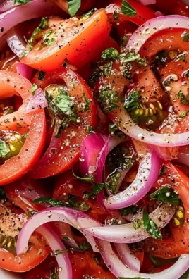 Marinated Tomato Onion Salad