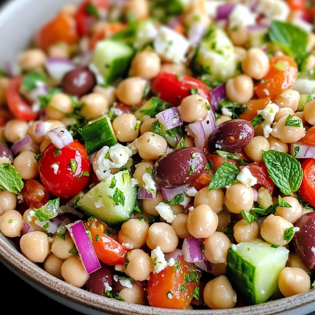 Mediterranean Bean Salad
