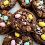 Mini Egg Brownie Cookies
